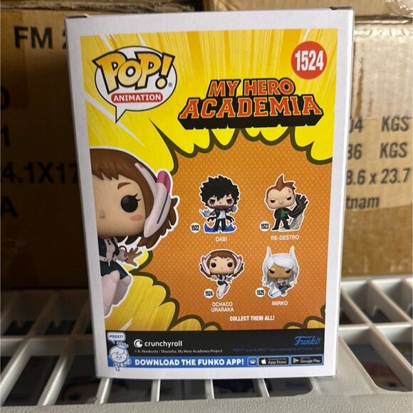 Funko POP! My Hero Academia MHA Anime Ochaco Uraraka Metallic Chase #1524 - Picture 4 of 7